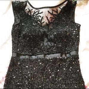Adrianna Papell - Black Beaded Dress